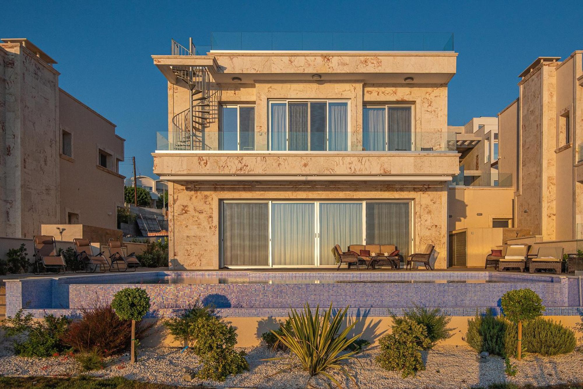 Вилла Olymp Luxury D - Luxury Escape With Direct Access And Unique Sunsets Пафос